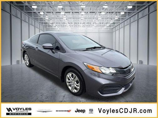 Alabaster Silver Metallic 2015 Honda Civic LX