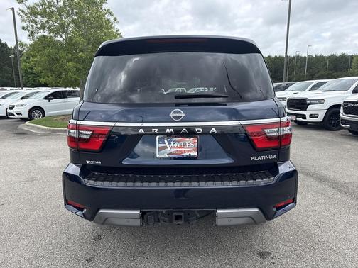 Hermosa Blue Pearl 2023 Nissan Armada Platinum 4WD