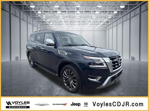 Hermosa Blue Pearl 2023 Nissan Armada Platinum 4WD