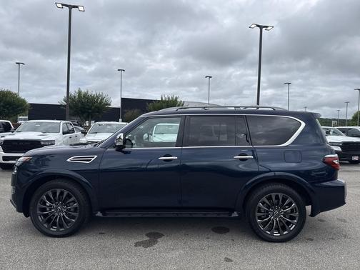 Hermosa Blue Pearl 2023 Nissan Armada Platinum 4WD