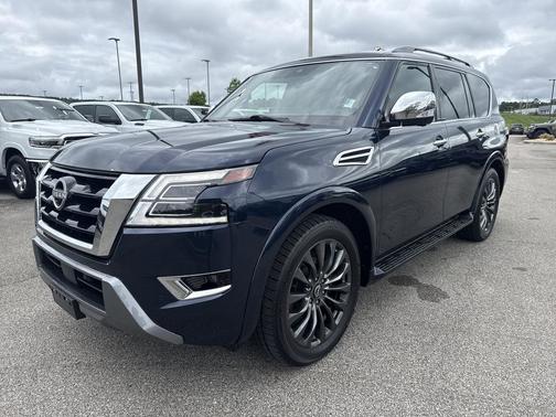 Hermosa Blue Pearl 2023 Nissan Armada Platinum 4WD