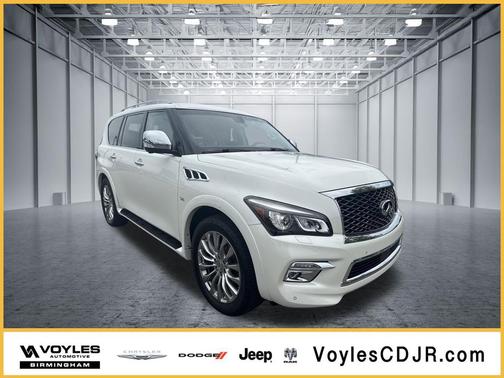 Majestic White 2016 INFINITI QX80 Base