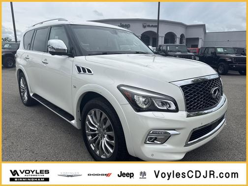Majestic White 2016 INFINITI QX80 Base