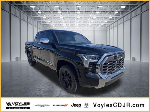 Midnight Black Metallic 2023 Toyota Tundra 1794 Edition