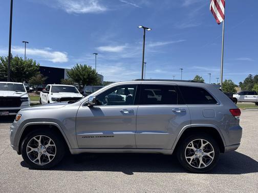 Billet Silver Metallic Clearcoat 2019 Jeep Grand Cherokee Overland