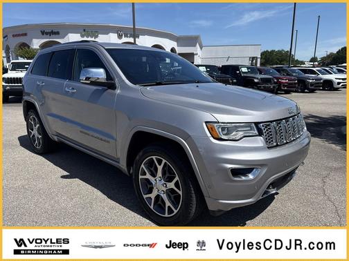 Billet Silver Metallic Clearcoat 2019 Jeep Grand Cherokee Overland