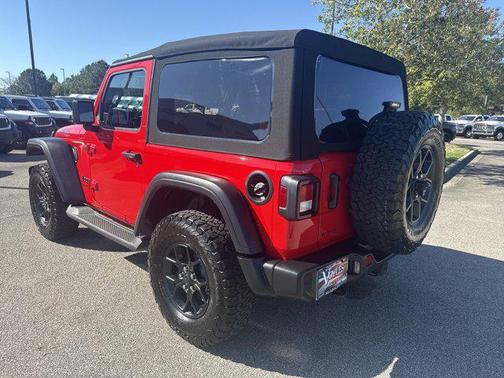 Firecracker Red Clearcoat 2024 Jeep Wrangler Willys