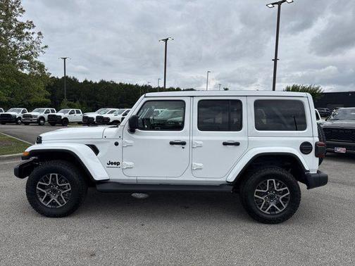 White 2026 Jeep Wrangler 4-Door Sahara 4x4
