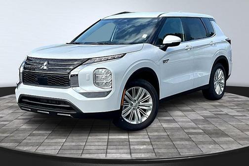White Diamond 2024 Mitsubishi Outlander PHEV ES S-AWC