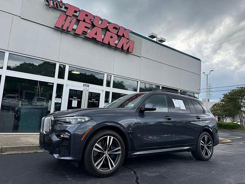 Arctic Gray Metallic 2019 BMW X7 xDrive40i