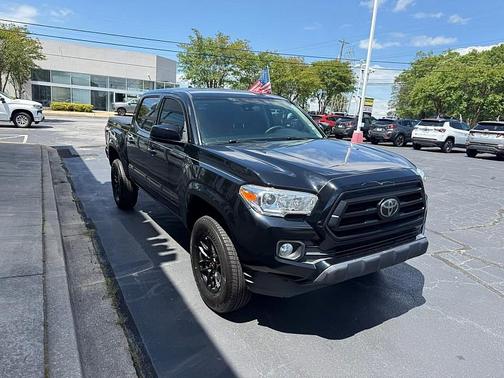 Midnight Black Metallic 2021 Toyota Tacoma SR