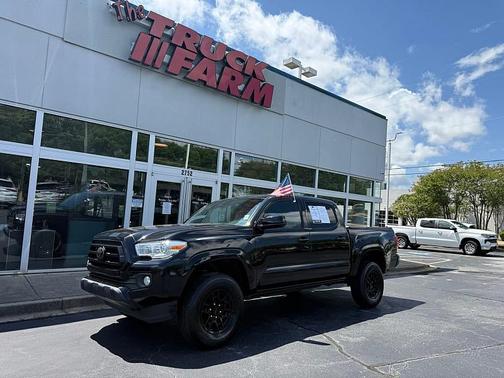 Midnight Black Metallic 2021 Toyota Tacoma SR