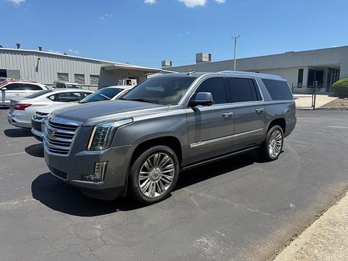 Satin Steel Metallic 2020 Cadillac Escalade ESV Platinum