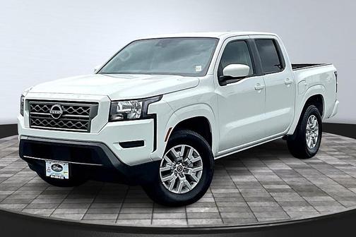 Glacier White 2023 Nissan Frontier SV