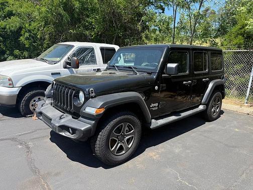 Black Clearcoat 2018 Jeep Wrangler Unlimited Sport