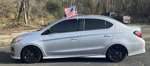 STARLIGHT SILVER W/ BLACK 2024 Mitsubishi Mirage G4 Black Edition