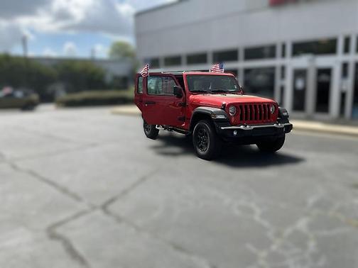 Firecracker Red Clearcoat 2023 Jeep Wrangler Sport