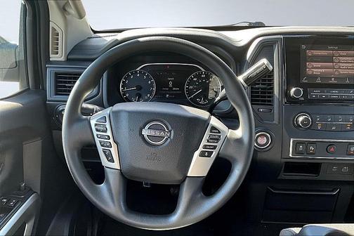 Glacier White 2023 Nissan Titan SV