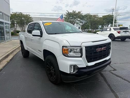 Summit White 2022 GMC Canyon Elevation