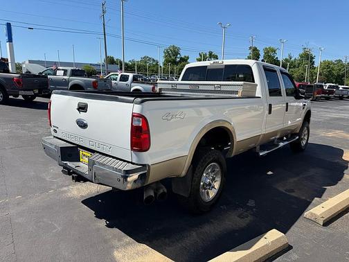 Oxford White Clearcoat 2008 Ford F-250 Lariat