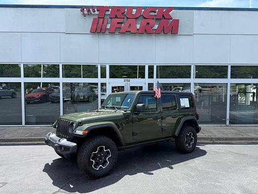Sarge Green Clearcoat 2022 Jeep Wrangler Unlimited 4xe Rubicon