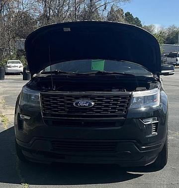 Shadow Black 2018 Ford Explorer Sport