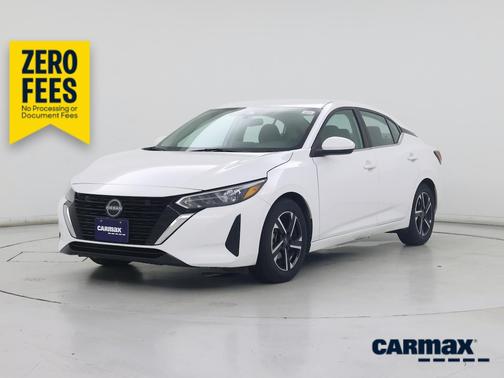 White 2024 Nissan Sentra SV