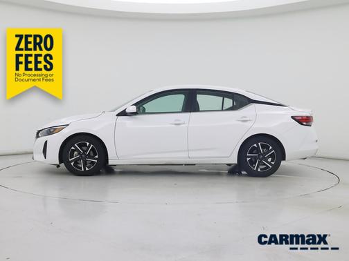 White 2024 Nissan Sentra SV