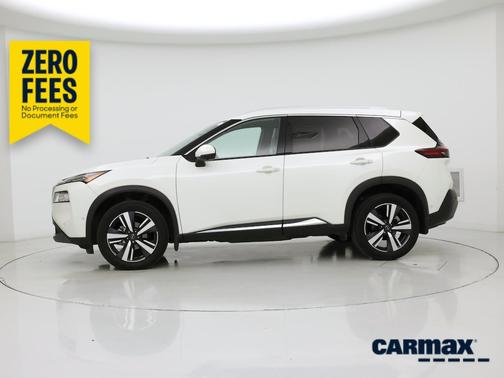 White 2023 Nissan Rogue SL