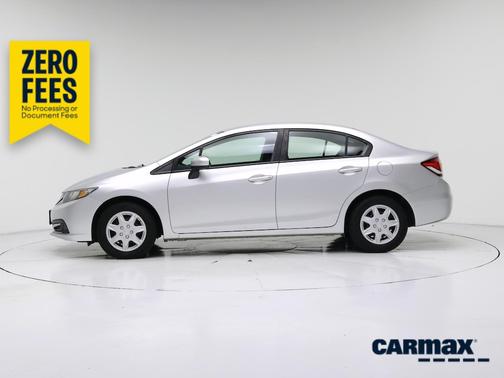 Silver 2015 Honda Civic LX