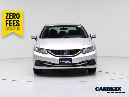 Silver 2015 Honda Civic LX