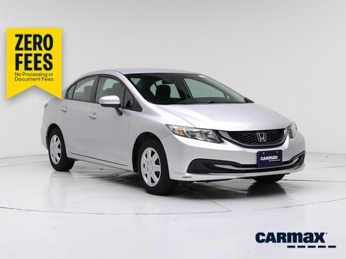 Silver 2015 Honda Civic LX
