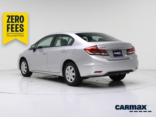 Silver 2015 Honda Civic LX