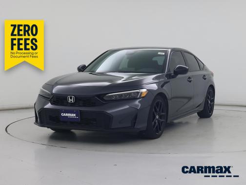 Gray 2025 Honda Civic Sport