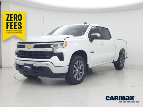 White 2025 Chevrolet Silverado 1500 LT