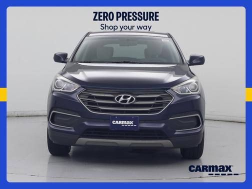 Blue 2018 Hyundai Santa Fe Sport