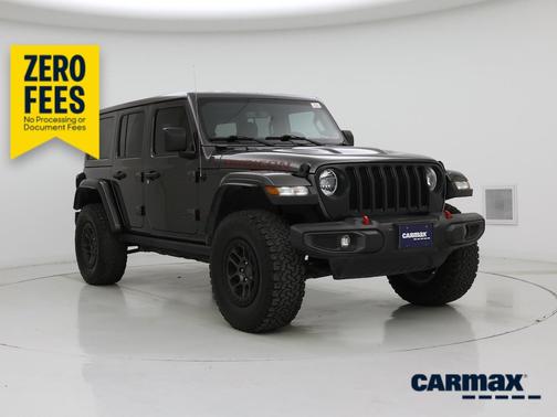 Gray 2021 Jeep Wrangler Unlimited Rubicon