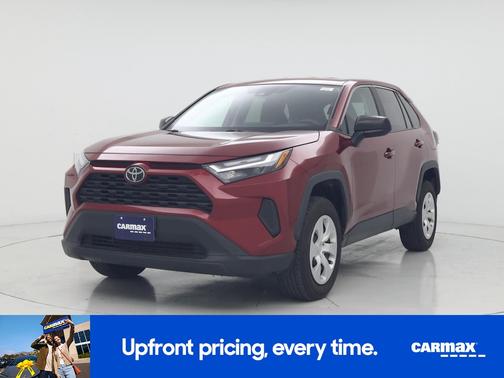 Red 2023 Toyota RAV4 LE