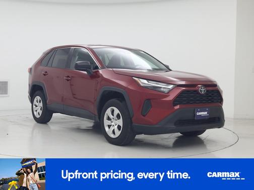 Red 2023 Toyota RAV4 LE