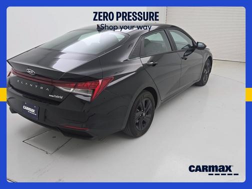 Black 2023 Hyundai ELANTRA HEV Blue
