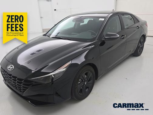 Black 2023 Hyundai ELANTRA HEV Blue