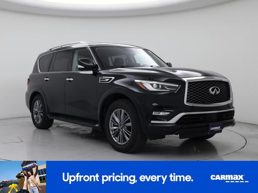Black 2022 INFINITI QX80 Luxe