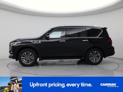 Black 2022 INFINITI QX80 Luxe
