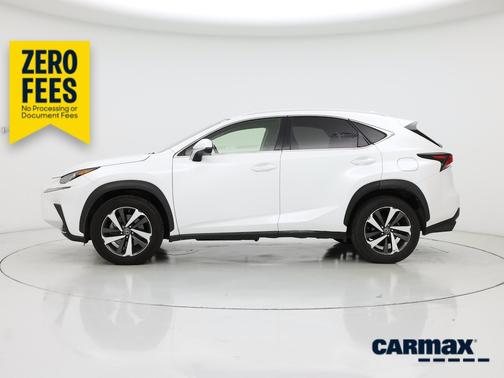 White 2018 Lexus NX 300