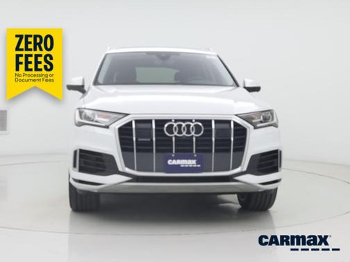 White 2022 Audi Q7 Premium Plus