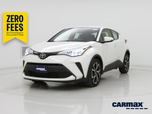 White 2021 Toyota C-HR XLE