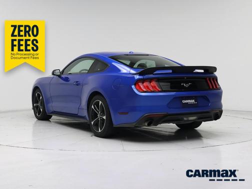 Blue 2019 Ford Mustang Ecoboost