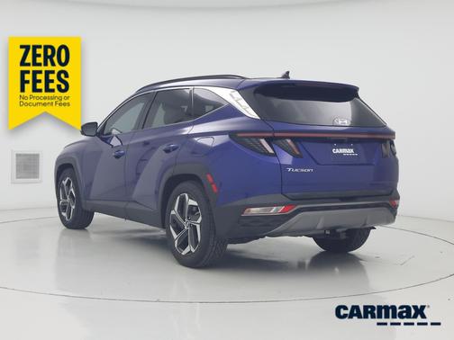 Blue 2022 Hyundai TUCSON Limited