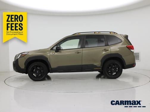 Green 2023 Subaru Forester Wilderness
