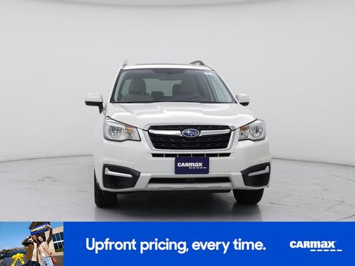 White 2018 Subaru Forester 2.5I Premium